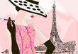 fashion woman in Paris