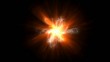 fireball and lightning,solar,Cosmic energy,universe explosion.