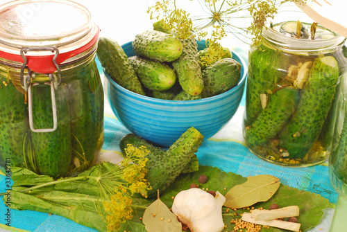 Photo: picled cucumbers picled cucumbers