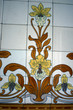 Carrelages art nouveau.