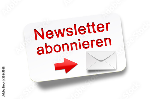 Illustration: Newsletter abonnieren Newsletter abonnieren