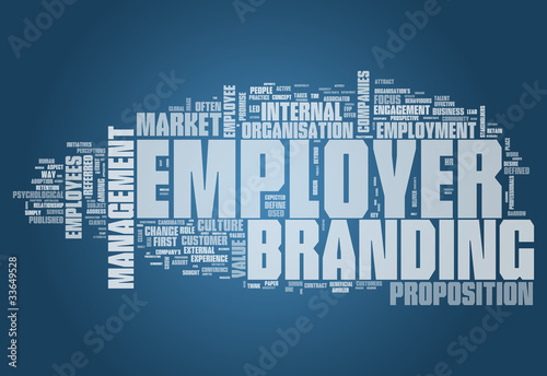Illustration: Word Cloud "Employer Branding" Word Cloud "Employer Branding"