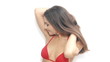 Video: Slow motion dancing woman blowing a kiss Slow motion dancing woman blowing a kiss