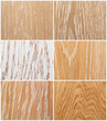 Photo: Samples of oak flooring Samples of oak flooring