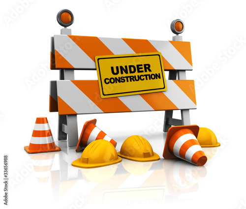 Illustration: under construction under construction