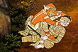 Art thai painting on wall in temple Art thai painting on wall in temple