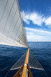 Bugspriet einer klassischen Yacht Bugspriet einer klassischen Yacht