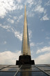 Russia, Moscow, Monument to subjugators of space.
