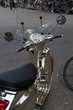 Photo: Wonderful italian vespa parked on the street Wonderful italian vespa parked on the street
