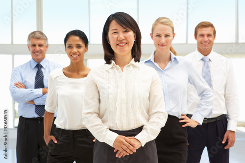 Photo: Confident business people Confident business people