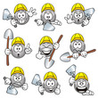 Illustration: Bowl Faces Bricklayer Bowl Faces Bricklayer