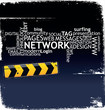 Vektor: Social media background Social media background