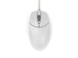Gray computer mouse with cable Gray computer mouse with cable