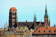 Basilica of St. Mary's in Gdansk, Poland.