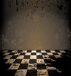 Vector grunge room