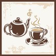 Tea Time Party Invitation Card Tea Time Party Invitation Card