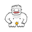 Hairy monster Hairy monster