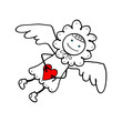 Angel with heart Angel with heart