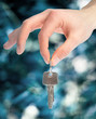 hand holding keys