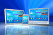 Mobility and cloud computing concept