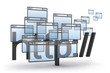 http abstract 3D concept