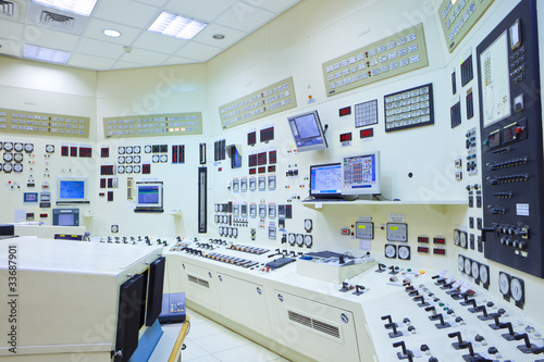 Photo: Power Station Control Room Power Station Control Room