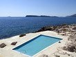 Swimming pool on Lapad peninsular near Dubrovnic