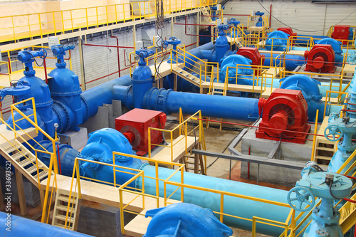 Photo: Water pumping station Water pumping station