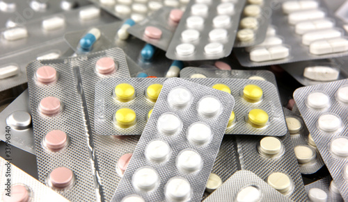 Photo: Packs of pills Packs of pills