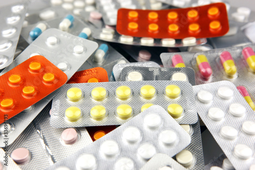 Photo: Packs of pills Packs of pills