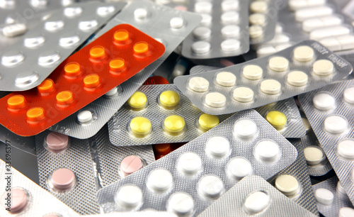 Photo: Packs of pills Packs of pills