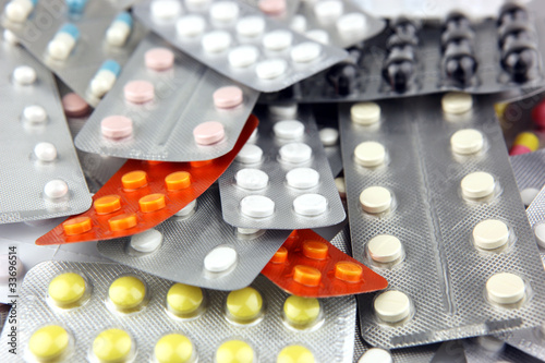 Photo: Packs of pills Packs of pills