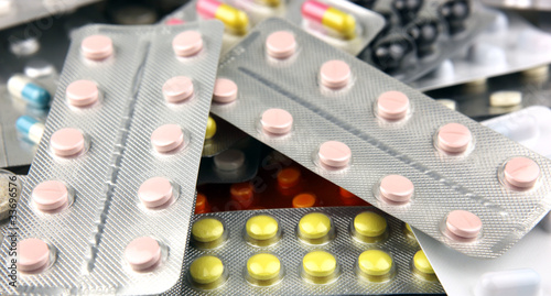 Photo: Packs of pills Packs of pills
