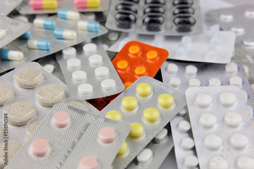Photo: Packs of pills Packs of pills