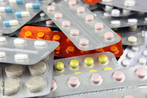 Photo: Packs of pills Packs of pills