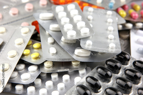 Photo: Packs of pills Packs of pills