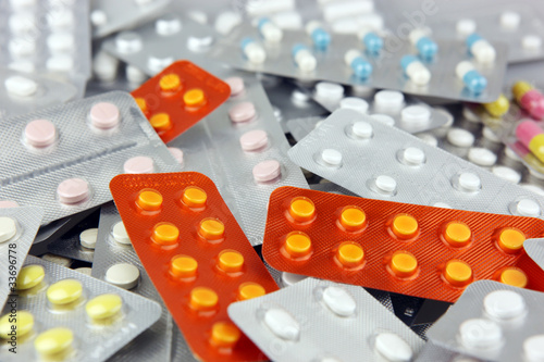 Photo: Packs of pills Packs of pills