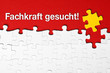 Fachkraft gesucht
