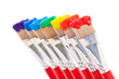 Panoplie pinceaux couleur arc-en-ciel Panoplie pinceaux couleur arc-en-ciel