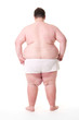 Photo: Real overweight man Real overweight man