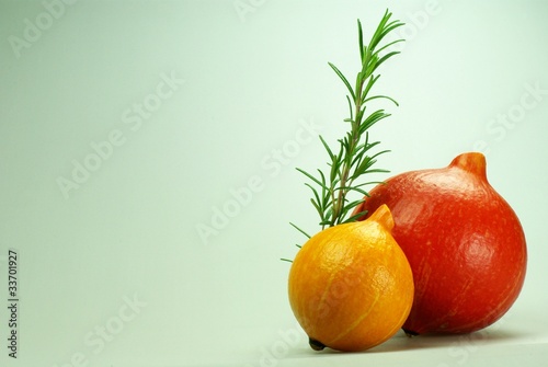 Photo: Rosmarin mit Kürbis Rosmarin mit Kürbis