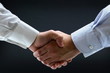 Business handshake isolated Business handshake isolated
