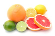 Foto: mix of colorful citrus fruit mix of colorful citrus fruit