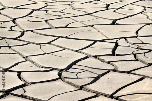 Photo: cracked land cracked land