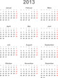 Kalender 2013