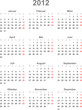 Kalender 2012
