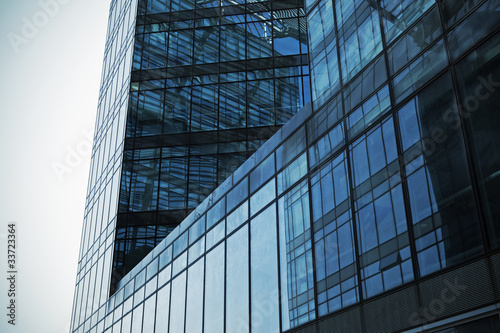 Photo: Modern building texture. Modern building texture.
