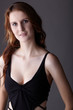 Adult redhead woman
