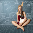 girl with the guitar