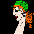 abstract woman